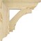 Ekena Millwork Imperial Traditional Rough Sawn Bracket, Douglas Fir, 4"W x 18"D x 18"H BKT04X18X18IMP01RDF - alternate 3